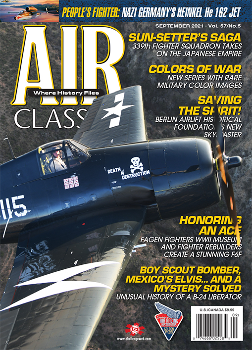 Air Classics September 2021 Cover