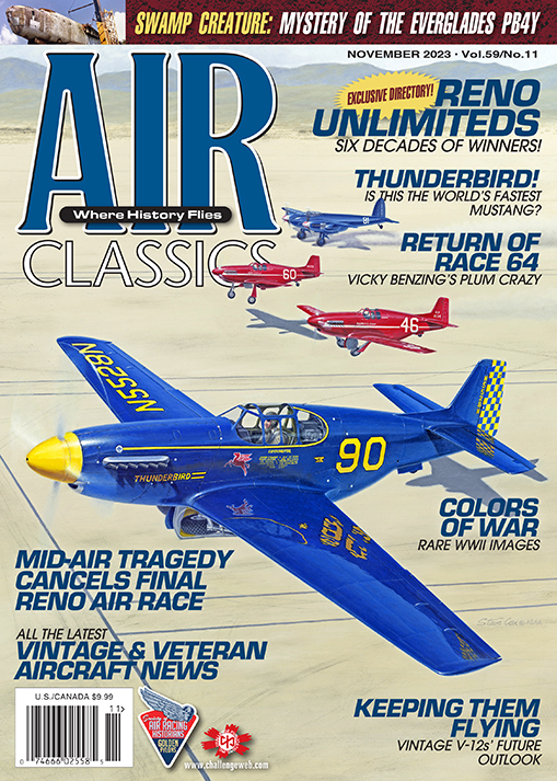 November 2023 Issue of Air Classics Magazine